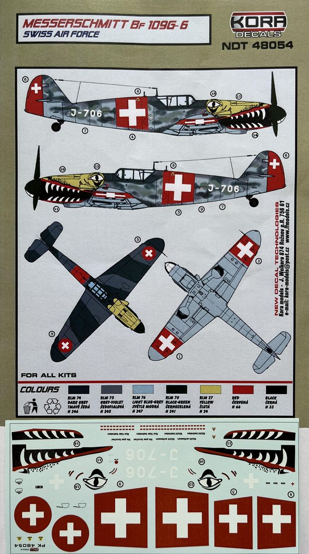 Messerschmitt Bf 109G-6 Swiss Air Force
