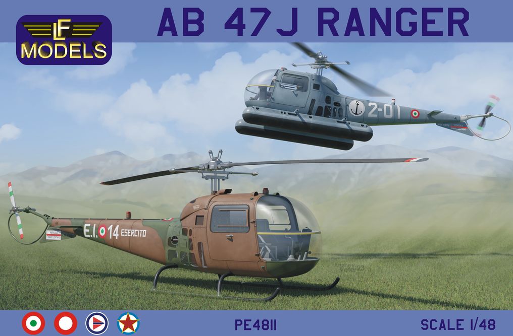 AB 47J Ranger (Italian Navy, Army, Yugo., Danmark, Norway AF)