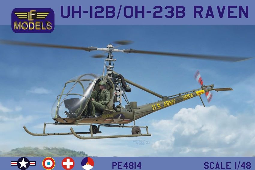 UH-12B / UH-23B Raven (Korean war, France, Swiss, Dutch)