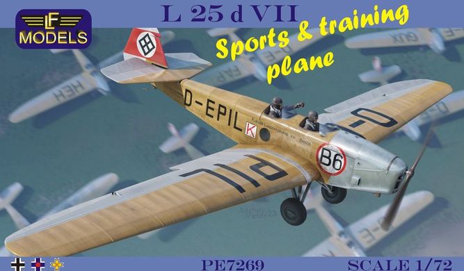 L 25d VII Sports & training plane-2xGermany,1xSlovakia,1xRomania